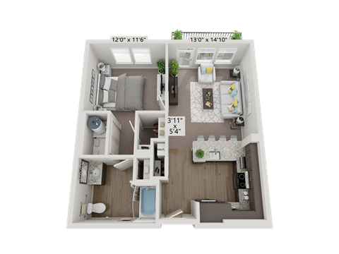 10529 East Hampton Ave 1-2 Beds Apartment for Rent - Photo Gallery 16